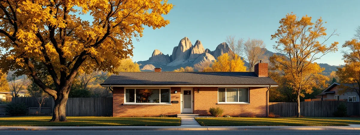 Boulder home below the Flatirons